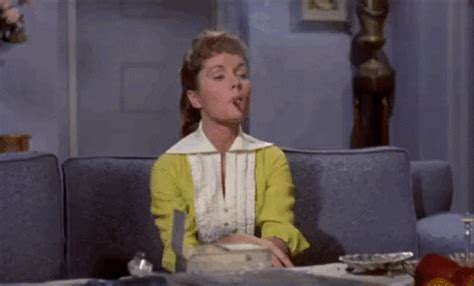 Debbie Reynolds Smoking Gif By Warner Archive Find Share On Giphy