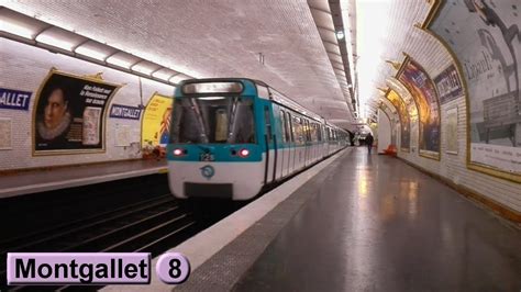 La ratp, qui exploite le métro de paris, utilise plusieurs types de plans pour le représenter. Montgallet | Ligne 8 : Métro de Paris ( RATP MF77 ) - YouTube