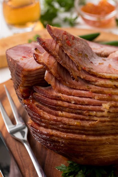Boneless ham at 350f in the oven should be done by 60. Delight your dinner guests with this easy brown sugar ...