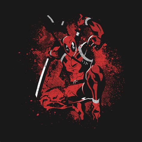 The Merc With A Mouth Deadpool T Shirt Teepublic