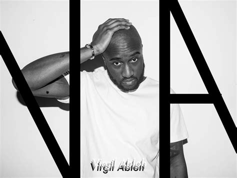 "virgil abloh" custom cover of one of the greatest stylist and artist.