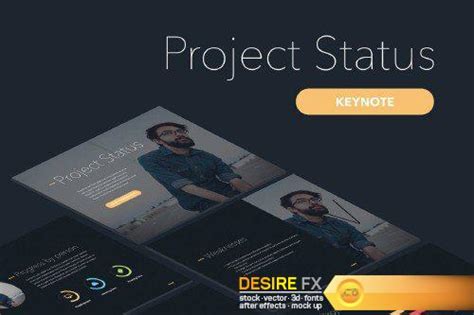 Desire Fx 3d Models Project Status Keynote Template