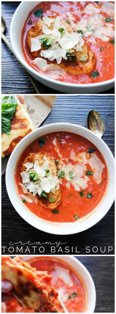 Ready to serve in under 30 minutes and so as with so many of my other favorite restaurant recipes, i set out to recreate that lovely creamy tomato basil soup at home. 20-MINUTE CREAMY TOMATO BASIL SOUP - A Dash of Sanity