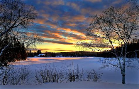 Free Image On Pixabay Sunset Winter Landscape Sky Landscape
