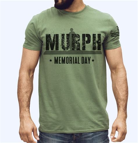 Murph Workout Tee Hero Wod Crossfit Shirt Xfit Workout Etsy