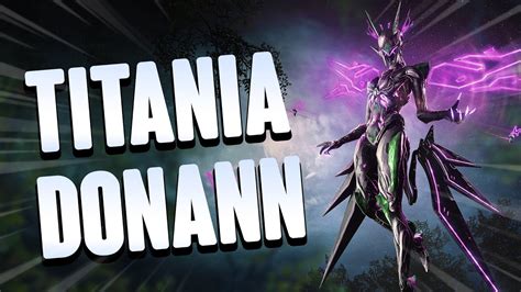 Warframe Titania Donann Collection YouTube