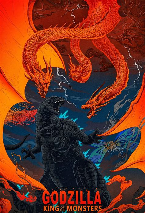 King of the monsters) images on danbooru. Godzilla: King of The Monsters (2019) [1240×1822 ...