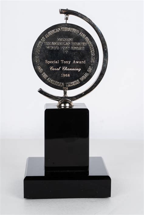 Lot Tony Award Special Achievement Award 1968
