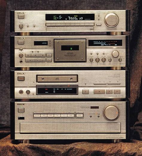 Sony ES Hifi Components 1991 Hifi Audio Hifi Audiophile Hifi