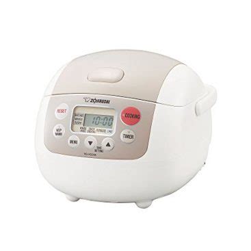 Zojirushi Electric 5 Cup Uncooked Rice Cooker And Warmer Appliance