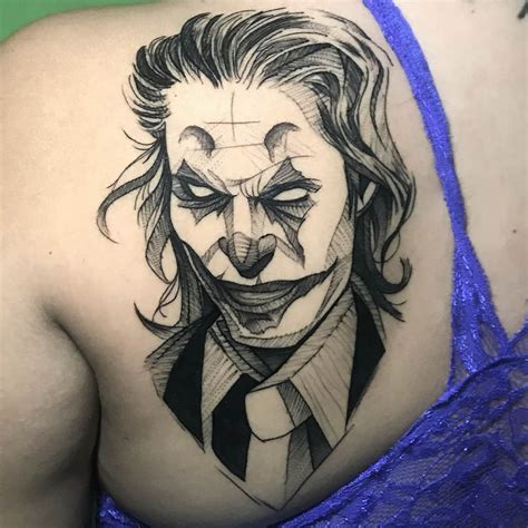 Joker Tattoo Drawing