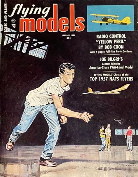 flying models magazine back issues year 1958 archive