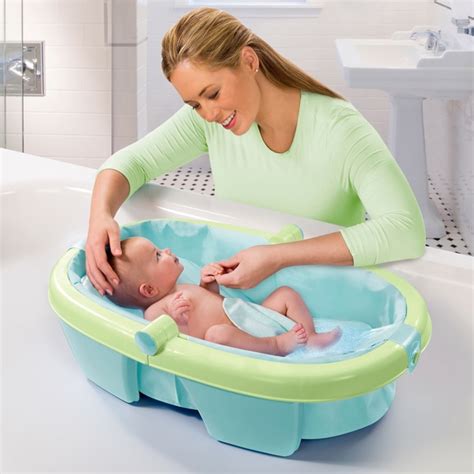 Don't add any liquid cleansers to the bath water. Summer Infant FoldAway Baby Bath - Baby Baths UK