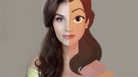 Beauty And The Beast Disney Princess Belle Makeup Tutorial Youtube