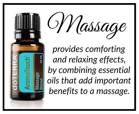Aromatouch Massage Oil Blend Provides Comforting And Relaxing Effects By Combining Essential