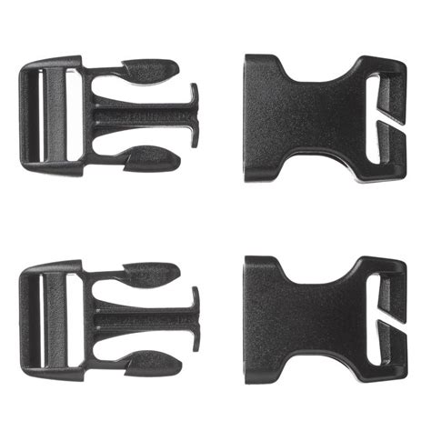 Set Of 2 Quick Buckles For Backpacks 20mm Decathlon