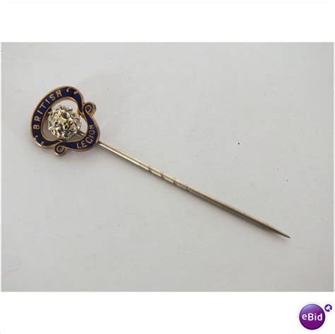 British Legion Tie Pin Stick Pin On Ebid United Kingdom Stick Pins