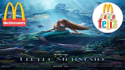 Confirmado Mcdonalds Happy Meal The Little Mermaid Happy Meal May 2023 Youtube