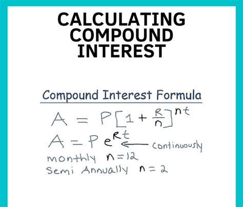 Semiannually Compound Interest Formula Chrisleydon