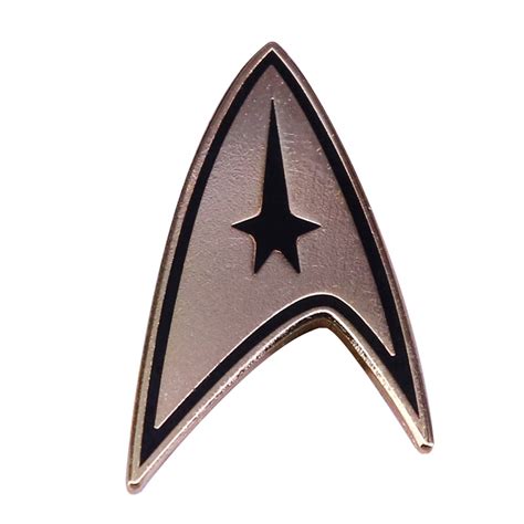 Star Trek Starfleet Lapel Pin Space Brooch Badge Cool Geeky Sci Fi Movie Jewelry Shopee