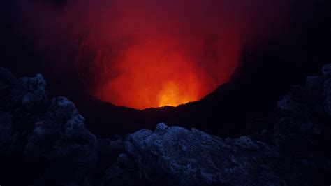 Fondos De Pantalla 3840x2160 Px Cráter Paisaje Lava Naturaleza