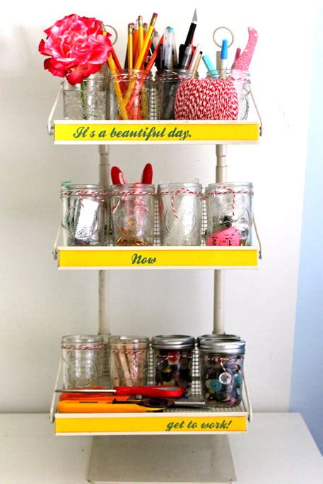 When you're too focused on the mess. 5 Great Ideas for Organizing Your Craft Materials - Craftfoxes