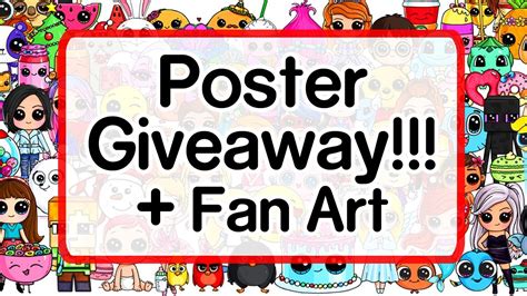 Poster Giveaway And Fan Art Draw So Cute Fan
