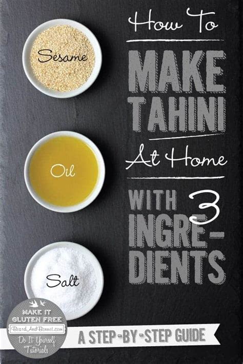 That's not how tamsin rolls. How To Make Tahini | This Mess is Ours