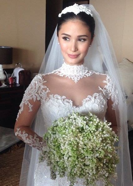 Chiz escudero is ongoing at the balesin island club. Bride Heart Evangelista | Bridal robes, Lace wedding dress ...