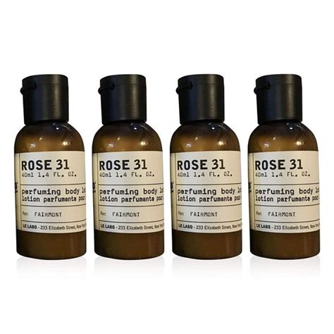 Le Labo Rose 31 Body Lotion lot of 4, each 1.4oz bottles. Total of 5