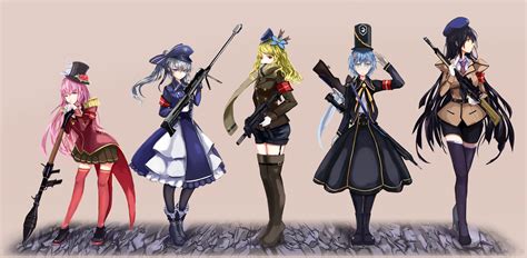 1680x1050 Kozaki Yuusuke Original Characters Anime Anime Girls Weapon