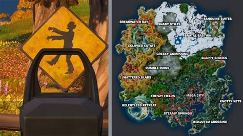 How To Assist In Destroying Zombie Road Signs In Fortnite The Nerd Stash