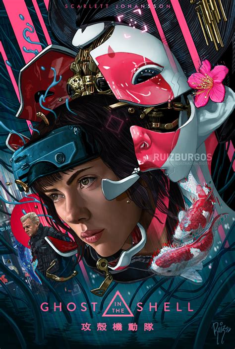 Ghost in the shell poster 38. GHOST IN THE SHELL by RUIZBURGOS on DeviantArt