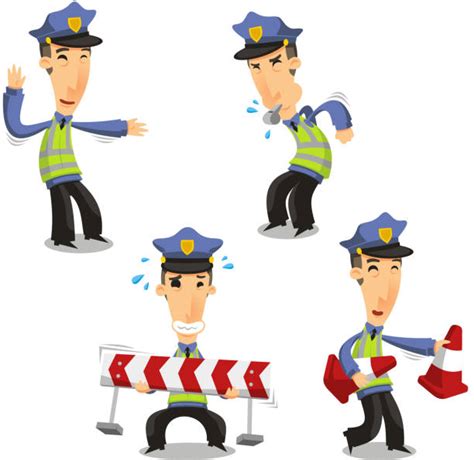 Traffic Cop Illustrations Royalty Free Vector Graphics And Clip Art Istock