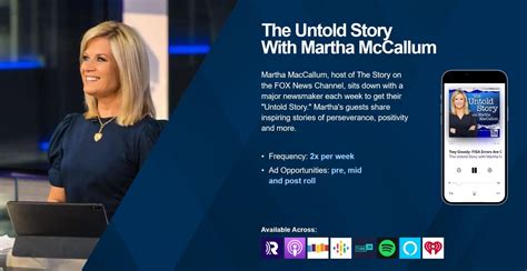 The Untold Story With Martha Mccallum Televisionadgroup