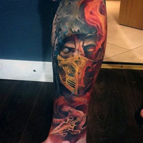 Initially it was playable on arcade machines, but without further delay, let's take a look at the best mortal kombat tattoos for men! 70 Mortal Kombat Tattoos For Men - Gaming Ink Design Ideas