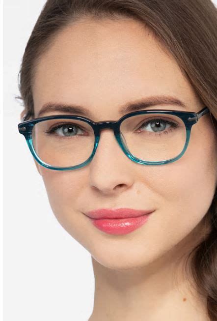 Eyebuydirect Nova Frames In Blue In 2023 Glasses Fashion Eyewear Eyebuydirect Eyeglasses