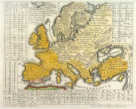 Linguistic Maps Of Europe Languages Of Europe