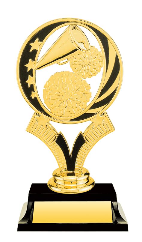 Cheer Midnite Star Trophy 6 Includes Engraving — Trophy Gallery