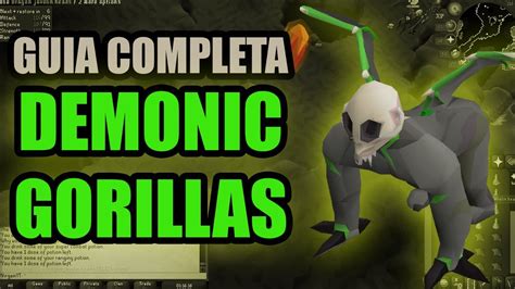 You can teleport to them under monsters at the teleport mage inventory & gear you want 1 super set and a few prayer potions and rest food bringing. OSRS DEMONIC GORILLAS - GUIA COMPLETA- GEAR - MECANICA - TIPS (ESPAÑOL) - YouTube
