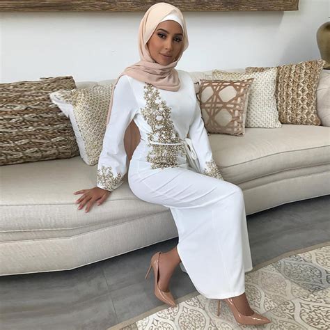 Dubai Eid Abaya Turkey Muslim Hijab Dress Kaftan Kaftan Marokin Islamic