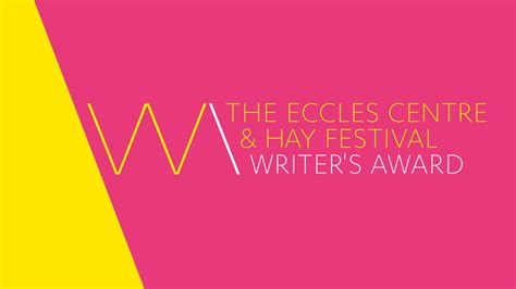 Hay Festival News And Blog Submissions Open For £20k Eccles Centre And Hay Festival Writer S Award