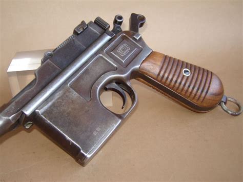 Pistola Mauser Broomhandle 1896 ó Mod C 96 Armas De Fuego