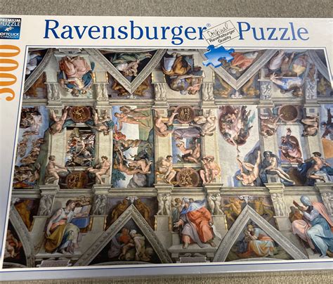 Ravensburger Sistine Chapel 5000 Piece Jigsaw Puzzle 17 429 4 Rare