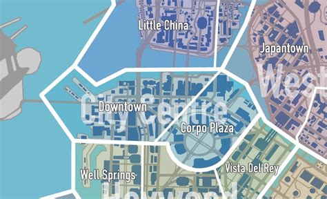 The pnp game which cyberpunk 2077 is based upon. The Cyberpunk 2077 Map Has 15 Districts - Rocket Chainsaw
