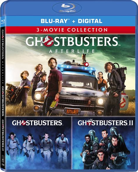 Ghostbusters Ghostbusters Ii Ghostbusters Afterlife Blu Ray