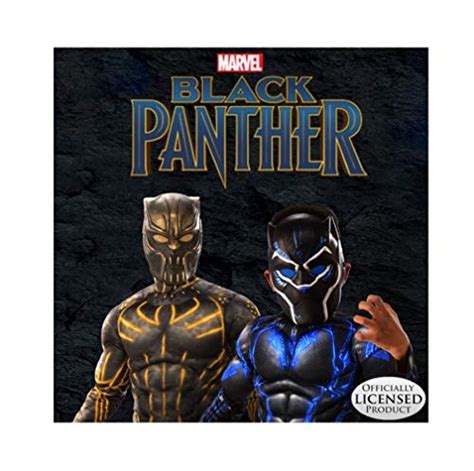 Rubies Boys Black Panther Super Deluxe Light Up Battle Costume As