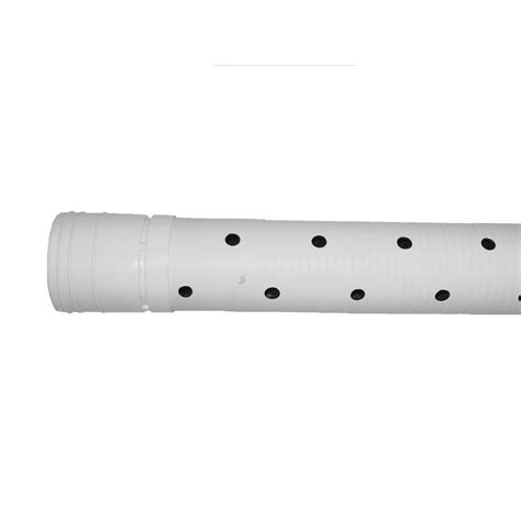 3 In X 10 Ft Perforated Drain Pipe 3520010 The Home Depot
