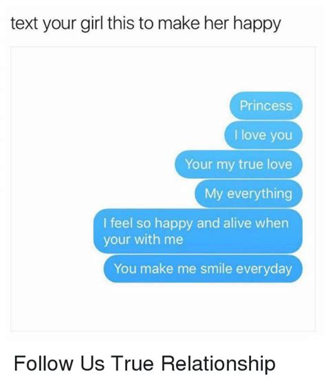 Text Your Girl This To Make Her Happy Princess I Love You