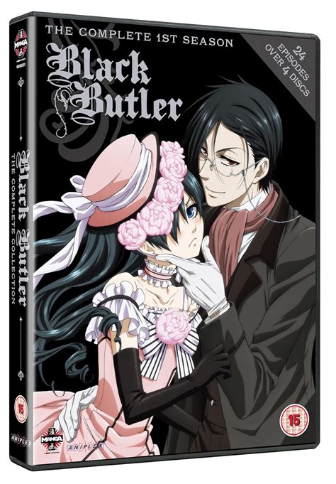 Black Butler The Complete 1st Season 4 Dvds Uk Import Amazonde
